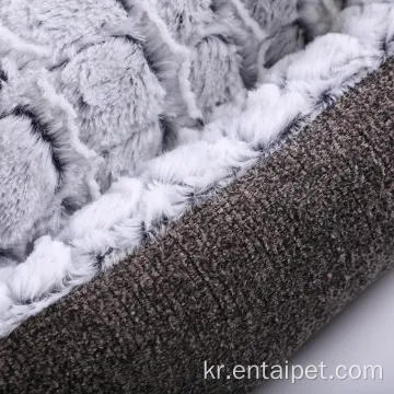 부드러운 접이식 휴대용 매트 개 고양이 기본 침대